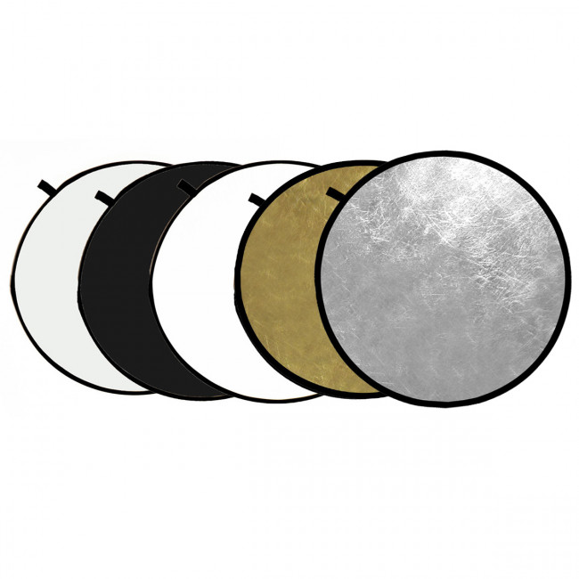 Rebatedor Circular Dobrável 5 em 1 medida 1,07m